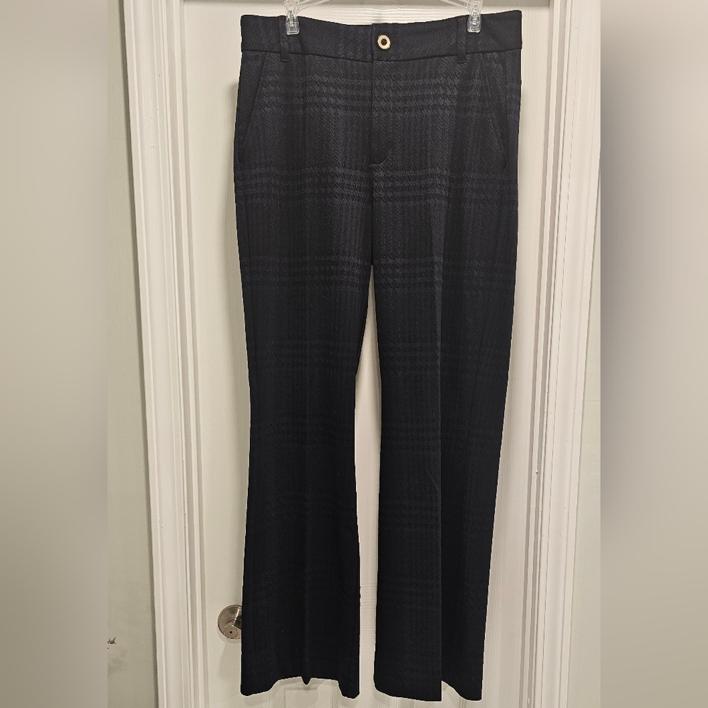 Navy and Black Houndstooth Tousers